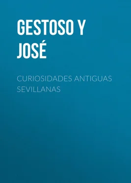 José Gestoso y Pérez Curiosidades antiguas sevillanas обложка книги