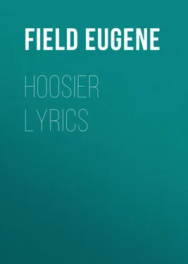 Eugene Field Hoosier Lyrics обложка книги