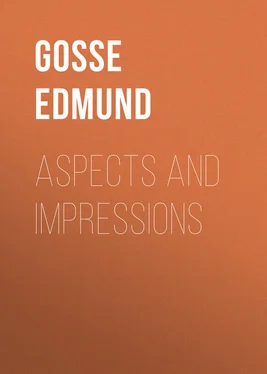 Edmund Gosse Aspects and Impressions обложка книги