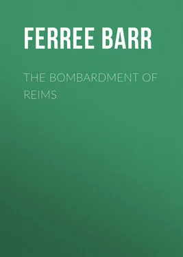 Barr Ferree The Bombardment of Reims обложка книги