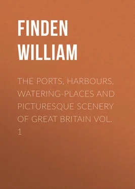 William Finden The Ports, Harbours, Watering-places and Picturesque Scenery of Great Britain Vol. 1 обложка книги