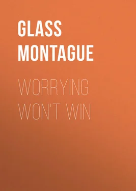 Montague Glass Worrying Won't Win обложка книги