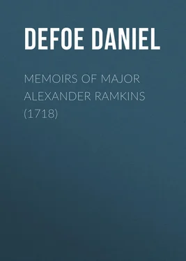 Daniel Defoe Memoirs of Major Alexander Ramkins (1718) обложка книги