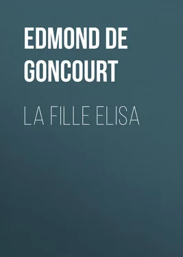 Edmond de Goncourt La fille Elisa обложка книги