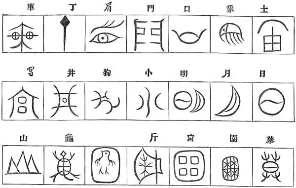 Fig 30 Early Chinese Hieroglyphics Fig 31 Early Chinese - фото 36