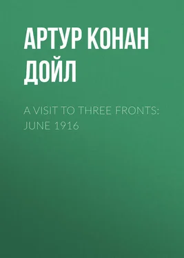 Артур Дойл A Visit to Three Fronts: June 1916 обложка книги