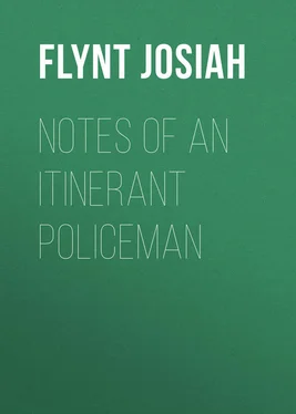 Josiah Flynt Notes of an Itinerant Policeman обложка книги