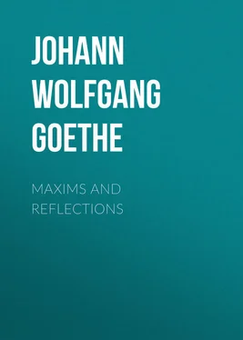 Johann von Goethe Maxims and Reflections обложка книги