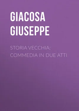 Giuseppe Giacosa Storia vecchia: Commedia in due atti обложка книги