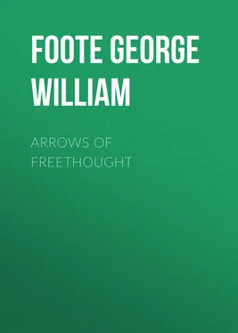 George Foote Arrows of Freethought обложка книги