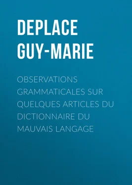 Guy-Marie Deplace Observations grammaticales sur quelques articles du Dictionnaire du mauvais langage обложка книги