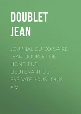 Jean Doublet Journal du corsaire Jean Doublet de Honfleur, lieutenant de frégate sous Louis XIV обложка книги