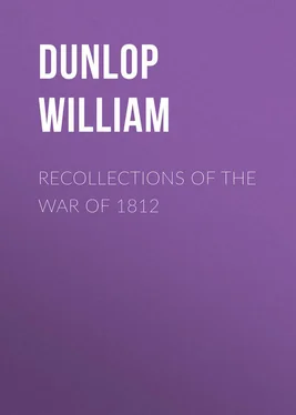 William Dunlop Recollections of the War of 1812 обложка книги