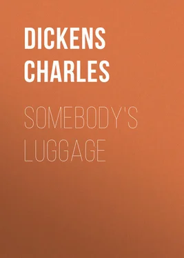 Charles Dickens Somebody's Luggage обложка книги