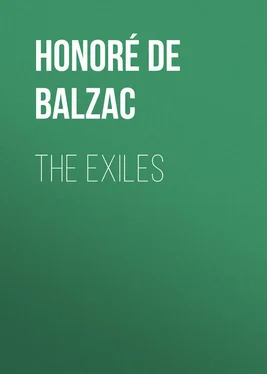 Honoré Balzac The Exiles обложка книги
