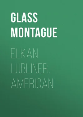 Montague Glass Elkan Lubliner, American обложка книги
