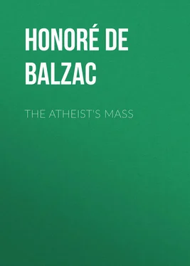 Honoré Balzac The Atheist's Mass обложка книги