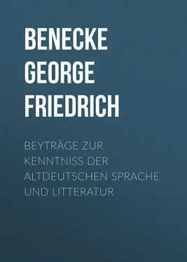 George Benecke Beyträge zur Kenntniss der altdeutschen Sprache und Litteratur обложка книги