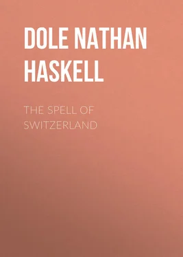 Nathan Dole The Spell of Switzerland обложка книги