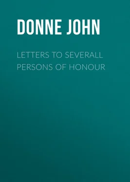 John Donne Letters to Severall Persons of Honour обложка книги