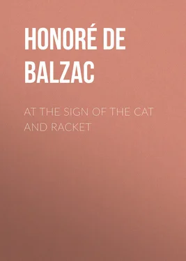 Honoré Balzac At the Sign of the Cat and Racket обложка книги