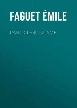 Émile Faguet L'Anticléricalisme обложка книги
