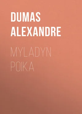 Alexandre Dumas Myladyn poika обложка книги