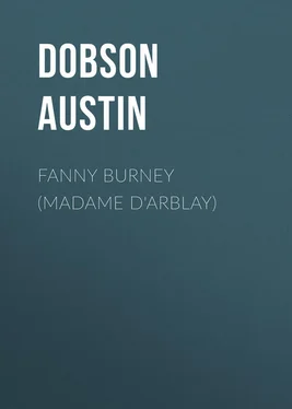 Austin Dobson Fanny Burney (Madame D'Arblay) обложка книги