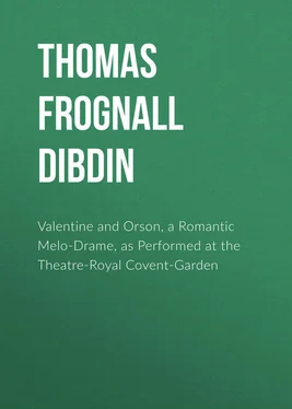 Thomas Dibdin Valentine and Orson, a Romantic Melo-Drame, as Performed at the Theatre-Royal Covent-Garden обложка книги