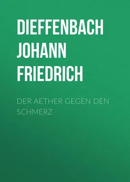 Johann Dieffenbach Der Aether gegen den Schmerz обложка книги