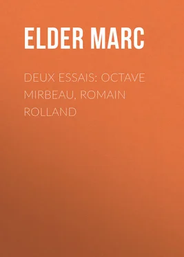 Marc Elder Deux essais: Octave Mirbeau, Romain Rolland обложка книги