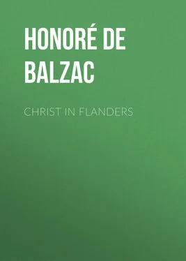 Honoré Balzac Christ in Flanders обложка книги