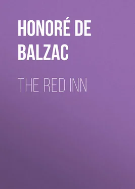 Honoré Balzac The Red Inn обложка книги