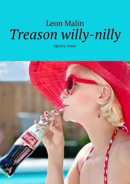 Leon Malin Treason willy-nilly. Agency Amur обложка книги