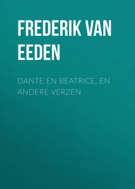 Frederik Eeden Dante en Beatrice, en andere verzen обложка книги