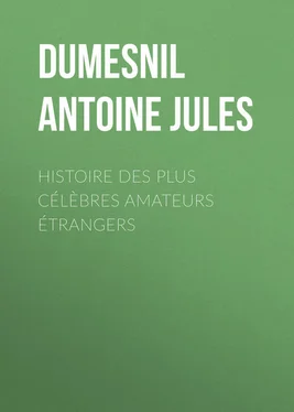Antoine Dumesnil Histoire des Plus Célèbres Amateurs Étrangers обложка книги