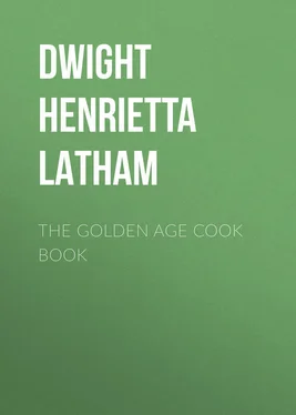 Henrietta Dwight The Golden Age Cook Book обложка книги