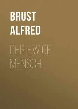 Alfred Brust Der ewige Mensch обложка книги