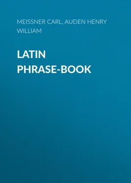 Carl Meissner Latin Phrase-Book