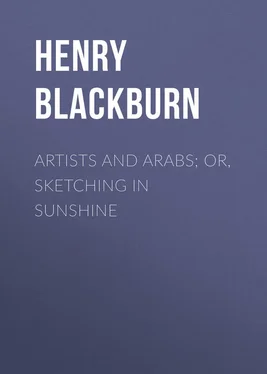Henry Blackburn Artists and Arabs; Or, Sketching in Sunshine обложка книги