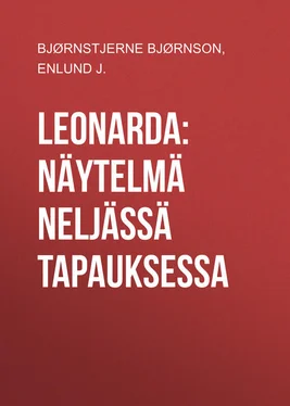 Bjørnstjerne Bjørnson Leonarda: Näytelmä neljässä tapauksessa обложка книги