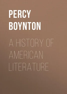 Percy Boynton A History of American Literature обложка книги