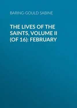Sabine Baring-Gould The Lives of the Saints, Volume II (of 16): February обложка книги
