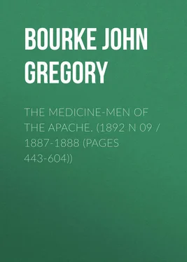 John Bourke The Medicine-Men of the Apache. (1892 N 09 / 1887-1888 (pages 443-604)) обложка книги