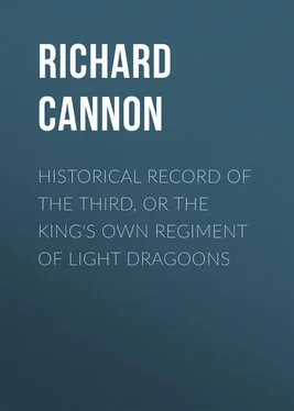 Richard Cannon Historical Record of the Third, Or the King's Own Regiment of Light Dragoons обложка книги