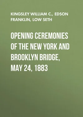William Kingsley Opening Ceremonies of the New York and Brooklyn Bridge, May 24, 1883 обложка книги