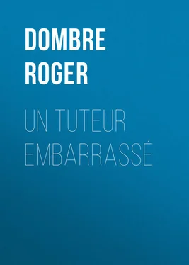 Roger Dombre Un tuteur embarrassé обложка книги