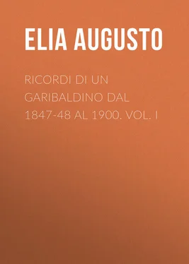 Augusto Elia Ricordi di un garibaldino dal 1847-48 al 1900. vol. I обложка книги