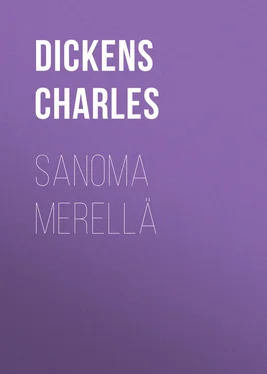 Charles Dickens Sanoma merellä обложка книги