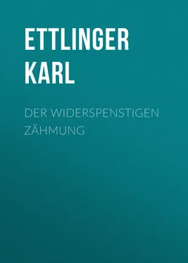 Karl Ettlinger Der Widerspenstigen Zähmung обложка книги